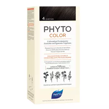 Phyto Краска для волос Шатен, 1 шт (Phyto, Phytocolor)