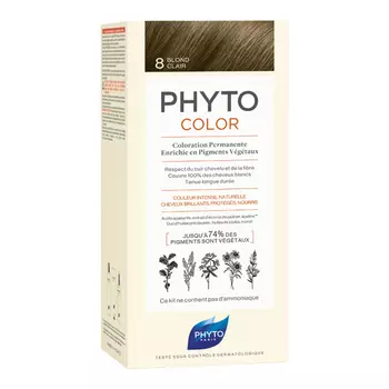 Phyto Краска для волос Светлый блонд, 1 шт (Phyto, Phytocolor)