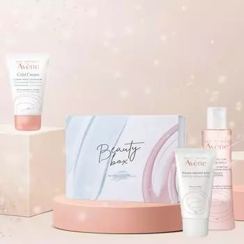 Подарочные наборы Подарочный набор Avene (крем для рук 50 мл + маска для лица 5 мл + лосьон для лица 200 мл) (Подарочные наборы, )