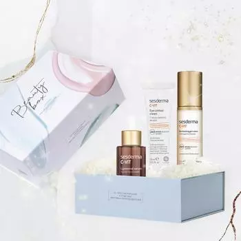 Подарочные наборы Подарочный набор Sesderma (сыворотка для лица 30 мл + крем-гель для лица 50 мл + крем для глаз 15 мл) (Подарочные наборы, )