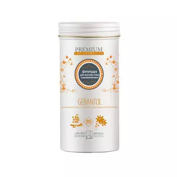 Premium Фитопудра для массажа кожи лица Gerantol 100 гр (Premium, Маски-пудры)
