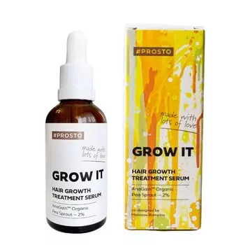 Prosto Cosmetics Сыворотка против выпадения волос Grow It, 50 мл (Prosto Cosmetics, Волосы)
