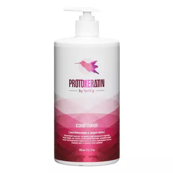 Protokeratin Кондиционер восстановление и защита цвета 750 мл (Protokeratin, Family коллекция)