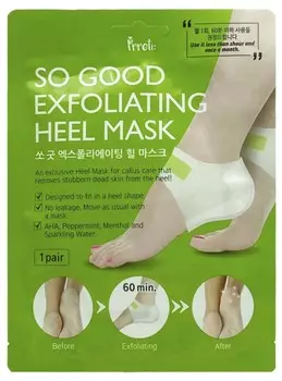 Prreti Пилинг-маски для пяток Exfoliating Heel Mask, 1 пара (Prreti, Носки и перчатки)