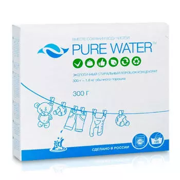 Pure Water Стиральный порошок 300 г (Pure Water)