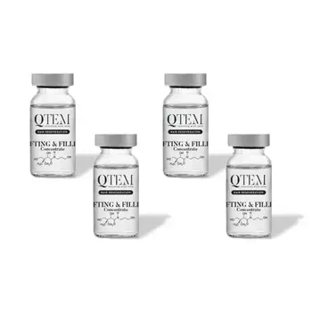 Qtem Холодный филлер для волос Lifting &amp; Filler, (15 мл + 15 мл) х 2 шт (Qtem, Hair Regeneration)