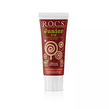 R.O.C.S. Зубная паста Junior "Шоколад и карамель" 74 гр (R.O.C.S., Junior)