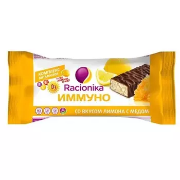 Racionika Иммуно батончик со вкусом лимона 30 г (Racionika, Racionika Иммуно)