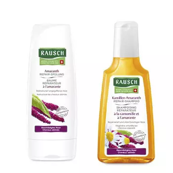 Rausch Набор "Для поврежденных волос": шампунь 200 мл + кондиционер 200 мл (Rausch, Для поврежденных волос)