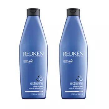 Redken Комплект Extreme Восстанавливающий шампунь для ослабленных и поврежденных волос 2 шт х 300 мл (Redken, Уход за волосами)