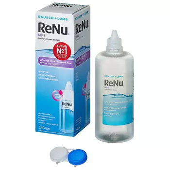ReNu Универсальный раствор для линз MPS 240 мл (ReNu, MPS)