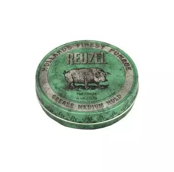 Reuzel Помада средней фиксации для укладки мужских волос Grease Medium Hold Pig, 113 г (Reuzel, Стайлинг)