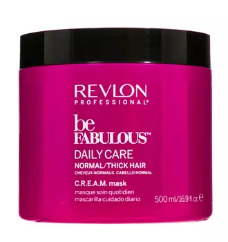 Revlon Professional Ежедневная маска для нормальных густых волос Normal Cream Mask 500 мл (Revlon Professional, Be Fabulous)