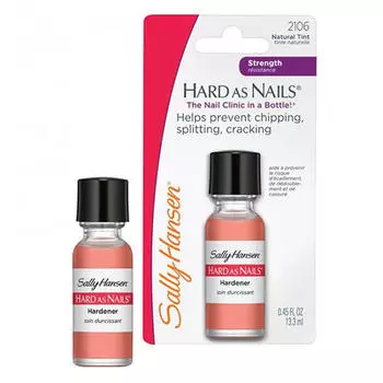 Sally Hansen Средство для укрепления ногтей hard as nails natural tint, 13,3 мл (Sally Hansen, Уход за ногтями)