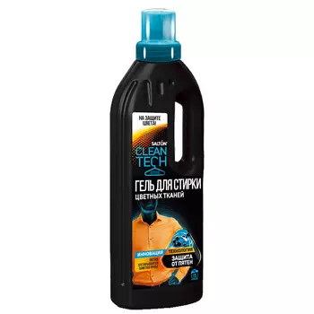 Salton Гель для стирки цветных тканей, 750 мл (Salton, CleanTech)