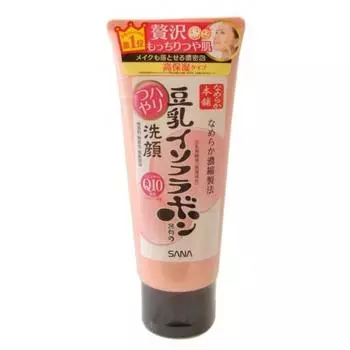 Sana Пенка для умывания и снятия макияжа увлажняющая с изофлавонами сои и капсулированным коэнзимом Q10 150 г (Sana, Для лица)
