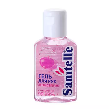 Sanitelle Гель для рук антисептический с маслом макадамии и Витамином Е 50 мл (Sanitelle)