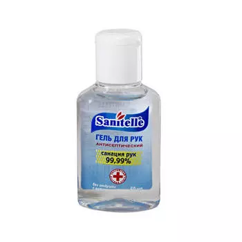Sanitelle Гель для рук антисептический с Витамином Е 50 мл (Sanitelle, )
