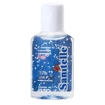 Sanitelle Гель для рук с витамином Е, ионами серебра 50 мл (Sanitelle, )