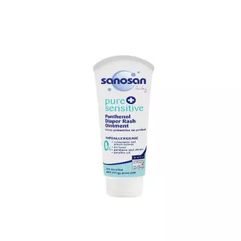 Sanosan Крем под подгузник с пантенолом Pure+Sensitive, 100 мл (Sanosan, Pure+sensitive)