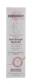 Sanosan Масло против растяжек, 100 мл (Sanosan, Мама)