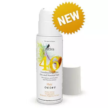 Sativa Бальзам-кондиционер для сухого и нормального типа волос №46 150 мл (Sativa, Hair)