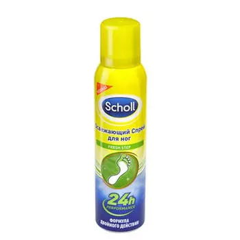 Scholl Освежающий Спрей для ног 150 мл (Scholl, Fresh Step)