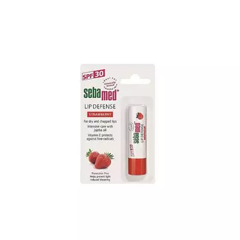 Sebamed Помада для губ гигиеническая Sensitive Skin Lip Defense SPF 30 клубника 4,8 г (Sebamed, Sensitive Skin)