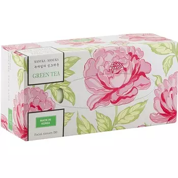 Secret Day Двухслойные салфетки для лица с экстрактом зеленого чая 150 шт (Secret Day, Салфетки)