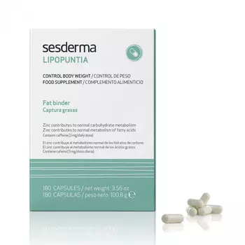 Sesderma БАД к пище "Липопунтия - Контроль веса" 180 капсул (Sesderma, БАДы)