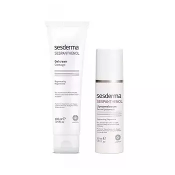 Sesderma Набор "Восстановление кожи": крем-гель 100 мл + сыворотка 30 мл (Sesderma, Sespanthenol)