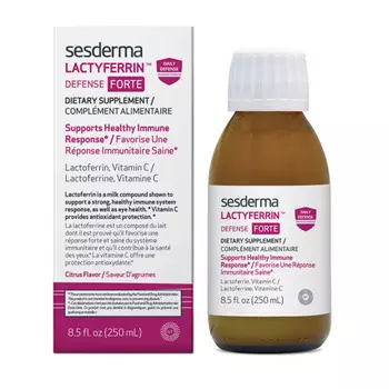 Sesderma Питьевая биологически активная добавка Lactyferrin Defense Forte, 250 мл (Sesderma, БАДы)
