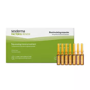 Sesderma Средство биостимулирующее в ампулах для лица День 1-7 Biostimulating ampoules Day, 7*2 мл (Sesderma, Factor G)