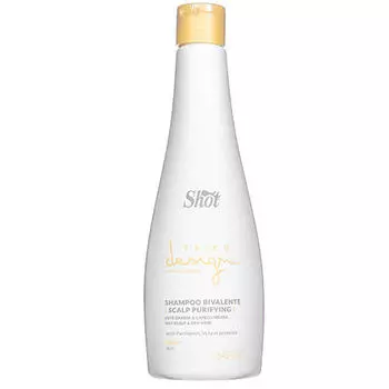 Shot Шампунь двойного действия для жирной кожи головы и сухих волос, 250 мл (Shot, Care design)