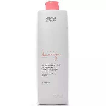 Shot Шампунь восстанавливающий с коллагеном, 1000 мл (Shot, Care design)