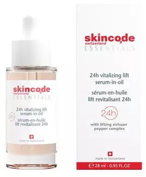 Skincode Ревитализирующая подтягивающая сыворотка в масле, 28 мл (Skincode, Essentials 24h)