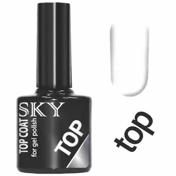 SKY Top Coat Sky 10 мл (SKY, Покрытие гель-лаком)