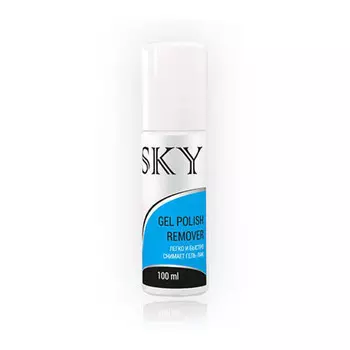 SKY Жидкость для снятия гель-лака Sky Gel polish Remover 100 мл (SKY, Уход за ногтями)