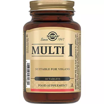 Solgar Мульти - I 30 шт (Solgar, Комплексы)