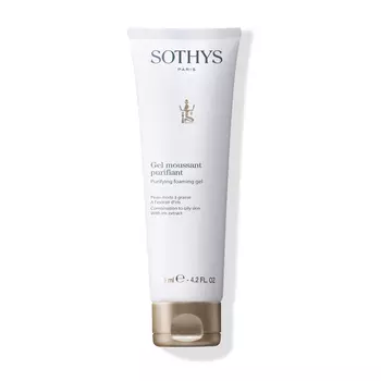 Sothys Очищающий гель-мусс с экстрактами ириса и таволги, 125 мл (Sothys, Cleansers &amp; Lotions)