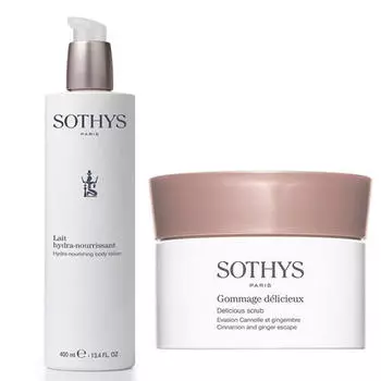 Sothys Набор для тела Duo Promotional Box 400 + 100 мл (Sothys, Hydradvance)