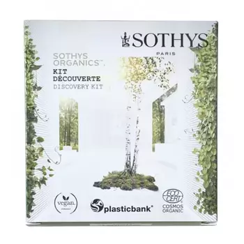 Sothys Набор Organics Discovery (масло для демакияжа 40 мл + отшелушивающий скраб 15 мл + увлажняющая эмульсия 15 мл + увлажняющая маска 15 мл) (Sothys, Specific Care)
