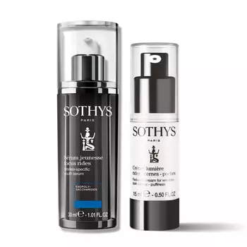 Sothys Набор "Против морщин": сыворотка 30 мл + крем для век 15 мл (Sothys, Youth Anti-Age Serums)