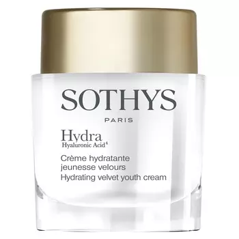 Sothys Насыщенный увлажняющий омолаживающий крем Hydrating velvet youth cream, 50 мл (Sothys, Hydra Hyaluronic Acid 4)