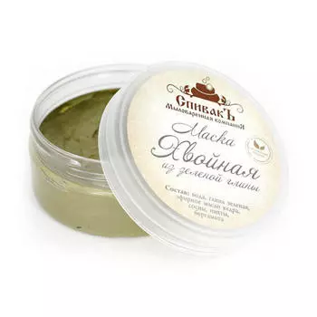 Спивакъ Маска "Хвойная", из зеленой глины, 180 г (Спивакъ, Уход за лицом)