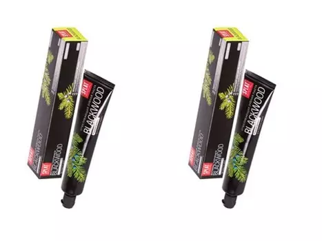 Splat Набор Специальная отбеливающая зубная паста Черное дерево 75 мл*2 штуки (Splat, Special)