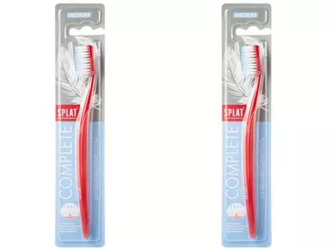 Splat Набор Splat Зубная щетка Комплит Средняя Профешнл*2 штуки (Splat, Зубная щетка)