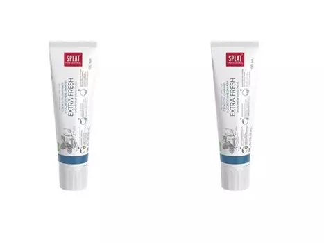 Splat Набор: Зубная паста "Экстра фреш", 100 мл х 2 шт (Splat, Professional)