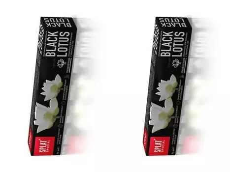 Splat Набор: Зубная паста "Черный лотос", 75 мл х 2 шт (Splat, Special)