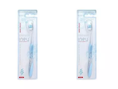Splat Набор Зубная щетка Иней сноу браш 1 шт*2 штуки (Splat, Зубная щетка)